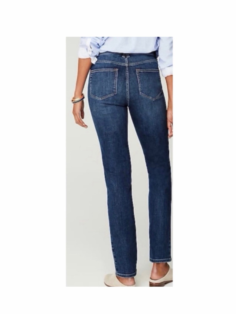 J.Jill High Rise Straight Leg Jeans - Picture 6 of 6